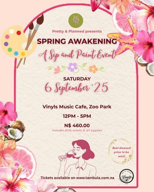 Pretty & Planned Presents: Spring Awakening – A Sip & Paint Event