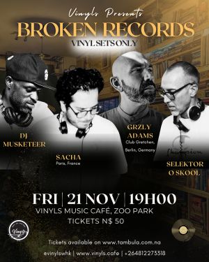 VINYLS PRESENTS: BROKEN RECORDS SHOW