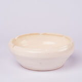 off white clay bowl