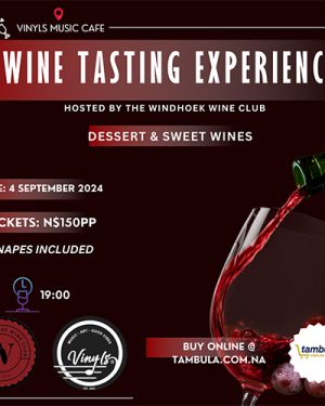 A Wine Tasting Experience – 4th September 2024